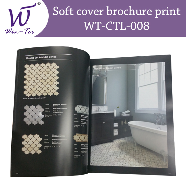 soft cover brochure printing by Win-Ter