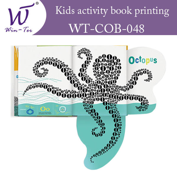 Kids activity book printing