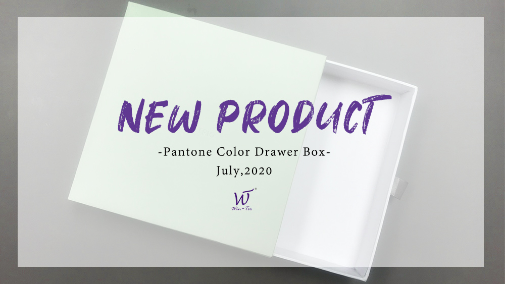 Drawer box produced in July by Win-Ter