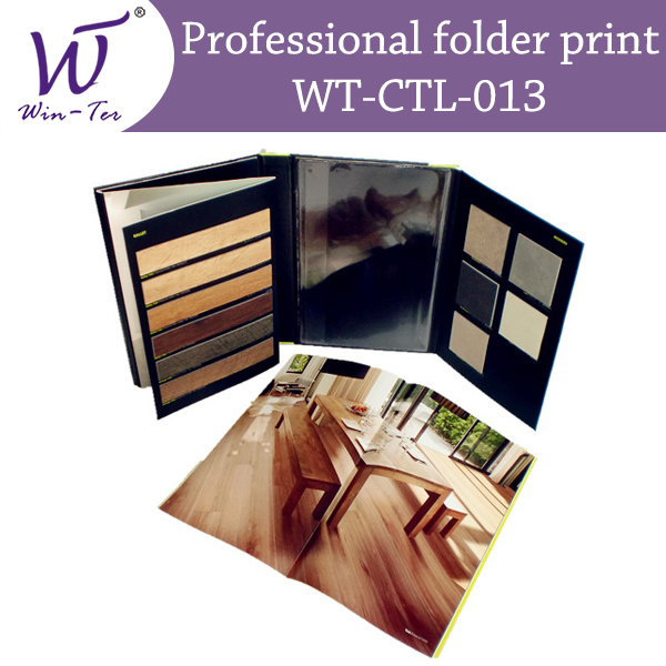 Professional woodflooring folder printing