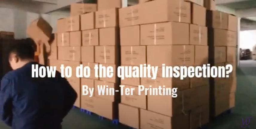 How to do the box inspection by Win-Ter Printing?