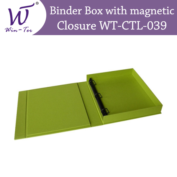 Cloth binder box 