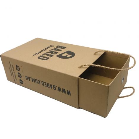 kraft paper shoe box