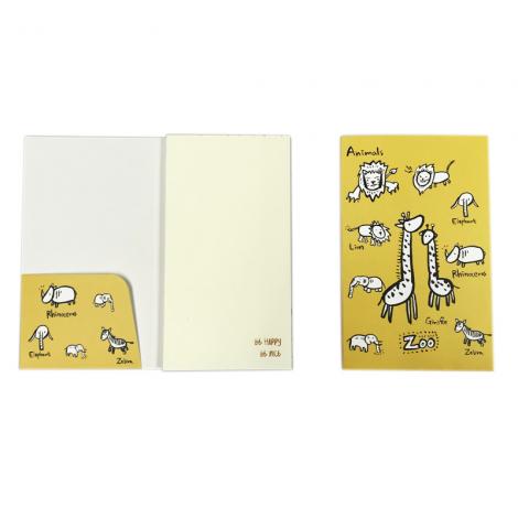 Mini Notepad With Pocket