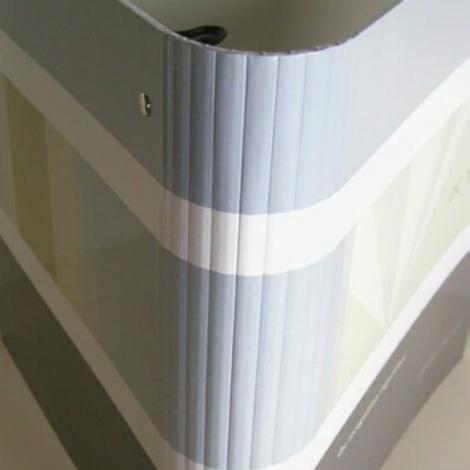 Round spine ring binder