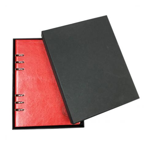 Custom Leather Cover Notebook With Gift Box -Win-Ter Printing