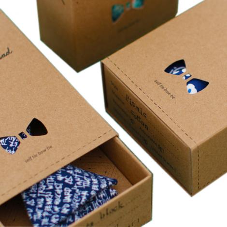 packaging box for bow tie