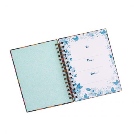 Spiral notebook journal