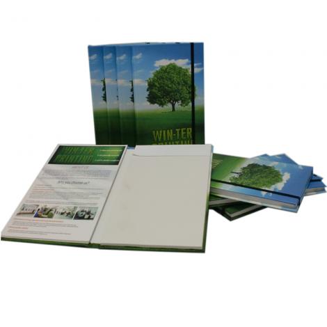 Promotional folder catalog