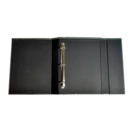 ring binder with flap
