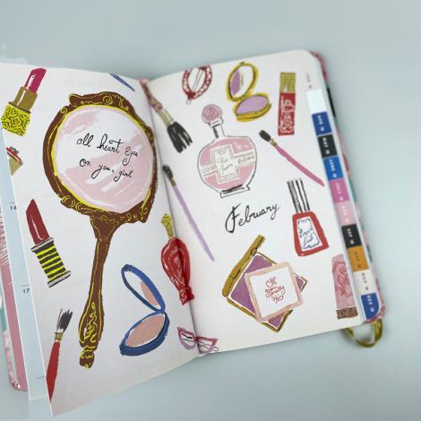 Coloring planner notebook