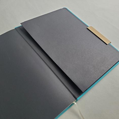 Leather notebook