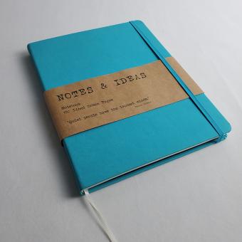 Leather notebook