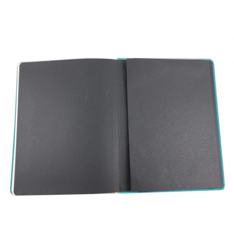 notebook with elastic band