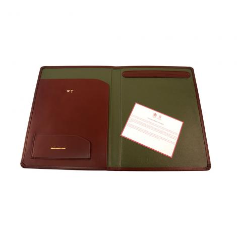 Leather padfolio