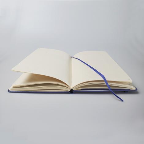 A5 leather notebook