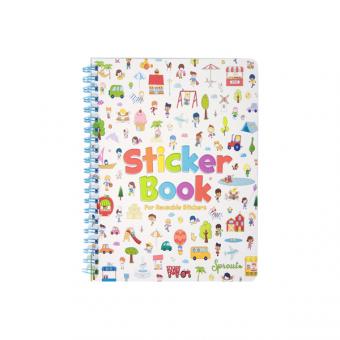 Sticker book with customized printing -Win-Ter Printing
