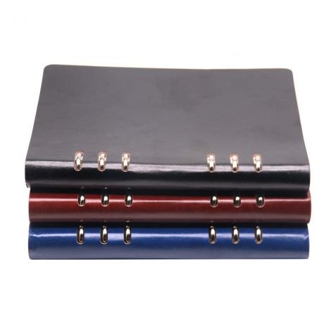 6 holds notebook