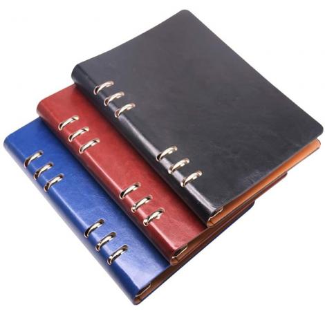 6 holds notebook