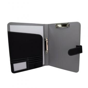 leather clip portfolio