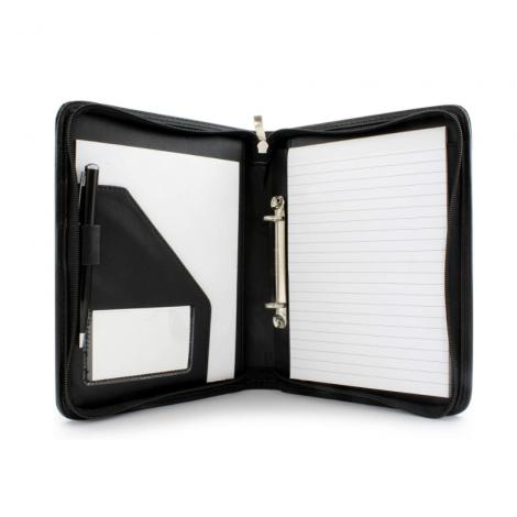 zipped ring binder