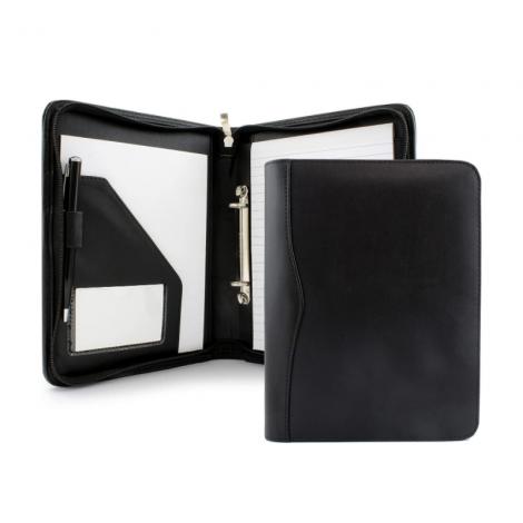 zipped ring binder