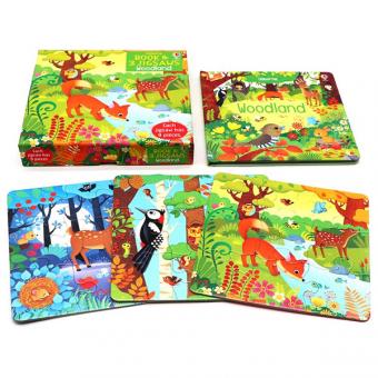 Puzzel books for children printing China cheap -Win-Ter Printing