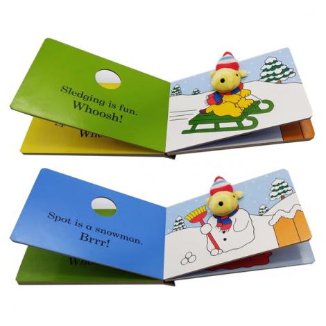 Children touch book educational board books