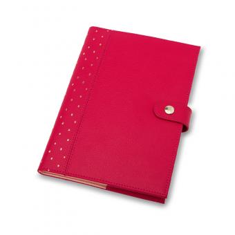 customised leather notebook