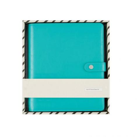 PU cover ring binder with custom agenda notebook