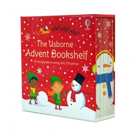 Advent Bookshelf with custom printing -Win-Ter Printing