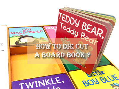 How to die cut a board book 