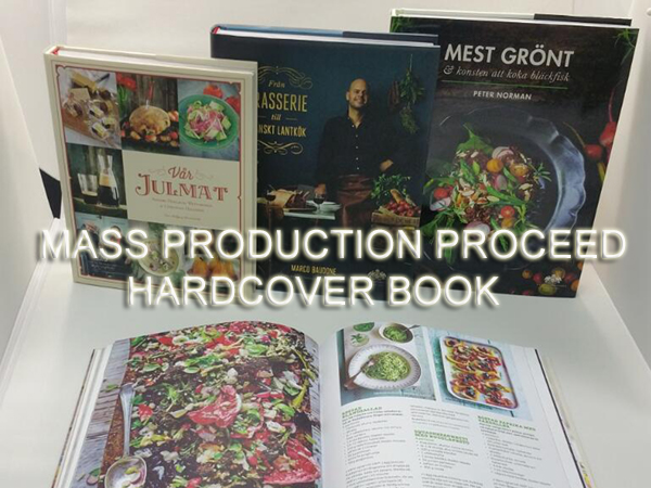 Mass production proceed of hardcover book printing by Win-Ter