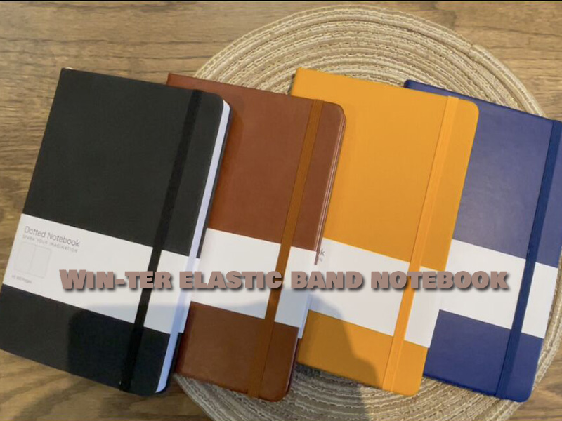 Our elastic band notebook design 